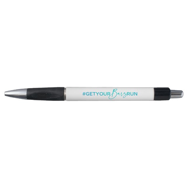 #GetYourBarsRun Tintenstift Kugelschreiber (Vorderseite)