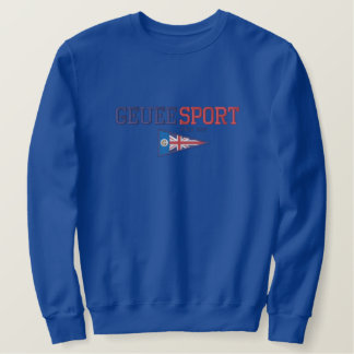 GEUEE Flaggen-Serie: Amerika Besticktes Sweatshirt