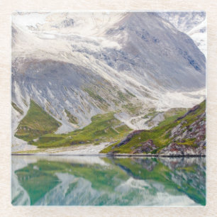 Gewachsen im Blau Glasuntersetzer