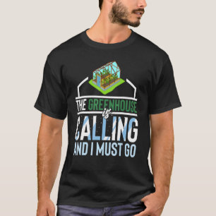 Gewächshaus-Gartenbau Pflanzen-Gärtner Anfänger Kl T-Shirt