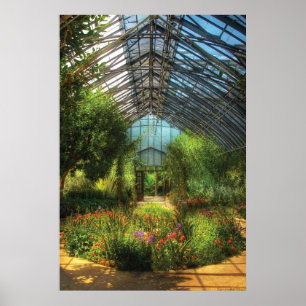 Gewächshaus - Paradies unter Glas Poster