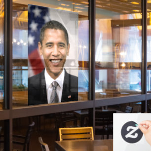 gewählter US-Präsident Barack Obama Fensteraufkleber