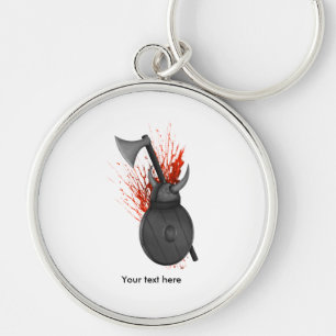 Gewalt gegen Kriegswaffen und Spritzer Schlüsselanhänger