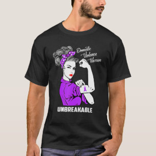 Gewalt im Inland Warrior Unzerbrechlich T-Shirt