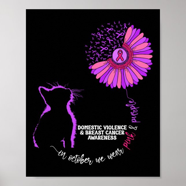 Gewalt und Brustkrebs bei Katzen Poster (Vorne)