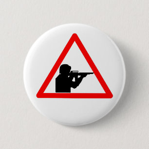 Gewaltlosigkeit Button
