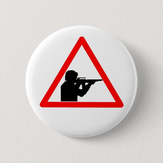 Gewaltlosigkeit Button (Vorderseite)