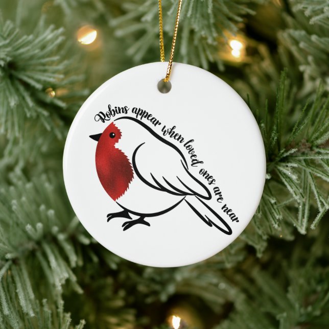 Gewänder erscheinen, wenn die Angehörigen nahe sin Keramik Ornament (Baum)