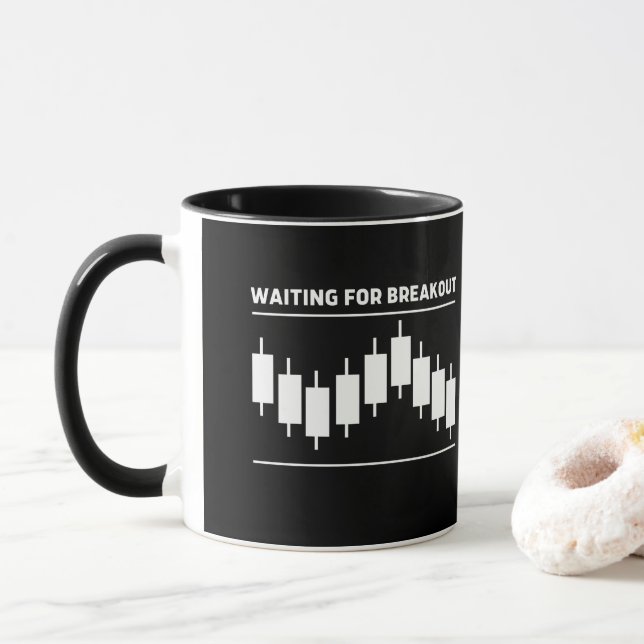 Gewartet für Ausfälle - Börsenangebot Tasse (Mit Donut)