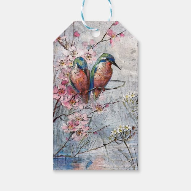 Gewartet für den Oberkeipfervogel Geschenkanhänger (Vorderseite)