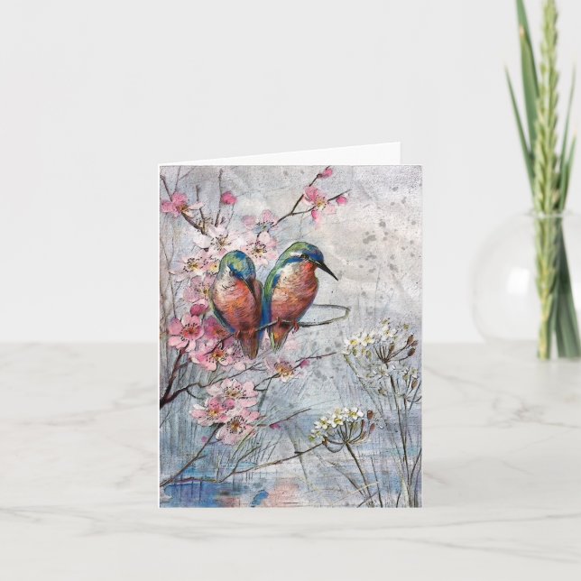 Gewartet für den Oberkeipfervogel Karte (Vorderseite)