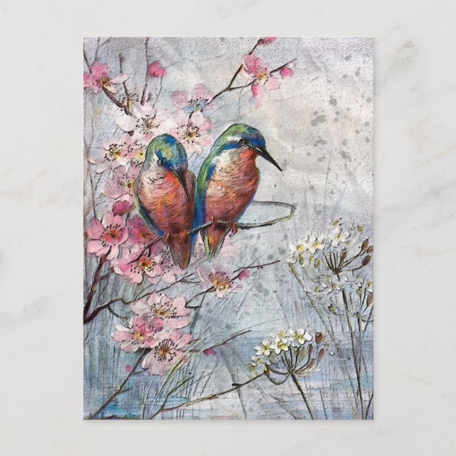 Gewartet für den Oberkeipfervogel Postkarte (Vorderseite)