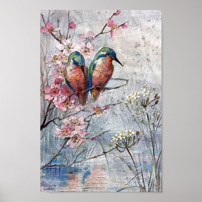 Gewartet für die Darstellung des Oberen Kingfisher Poster (Vorne)