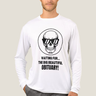 Gewartet für die große schöne Bemerkung Tri-Blend Shirt