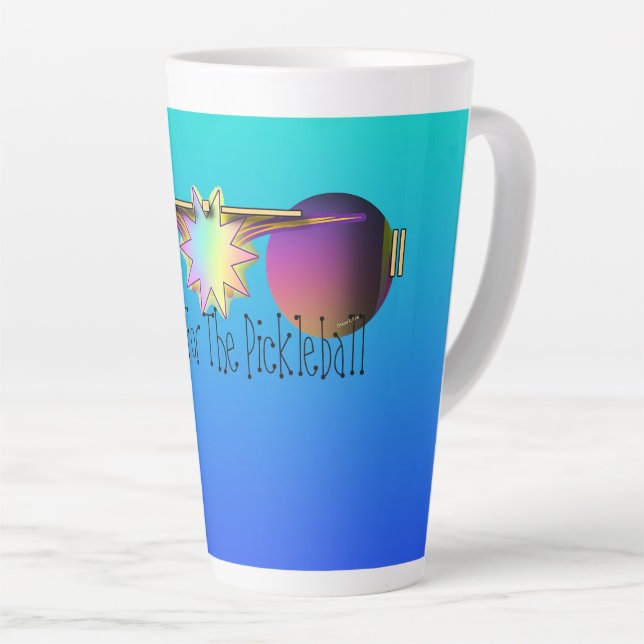 Gewartet für die Pickleball-Personalisierung Milchtasse (Rechte Ecke)