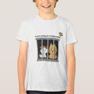 Gewartet für eine Zuhause Tri-Blend Shirt