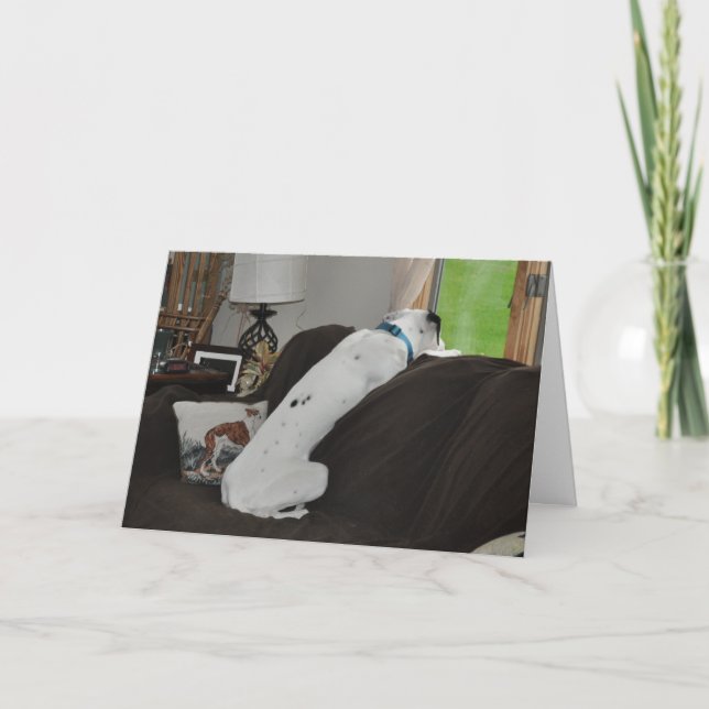 Gewartet für Santa Feiertagskarte (Vorderseite)