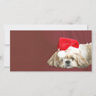 Gewartet für Santa Feiertagskarte