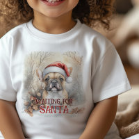 Gewartet für Santa French Bulldog Niedliche Farbe