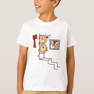 Gewartet für Santa T - Shirt und Geschenke