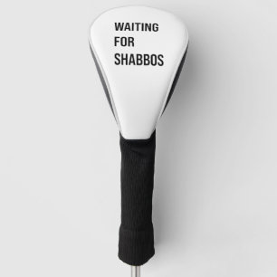 Gewartet für Shabbos Hanukkah Jüdischer Funny Golf Headcover