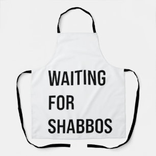 Gewartet für Shabbos Hanukkah Jüdischer Funny Schürze