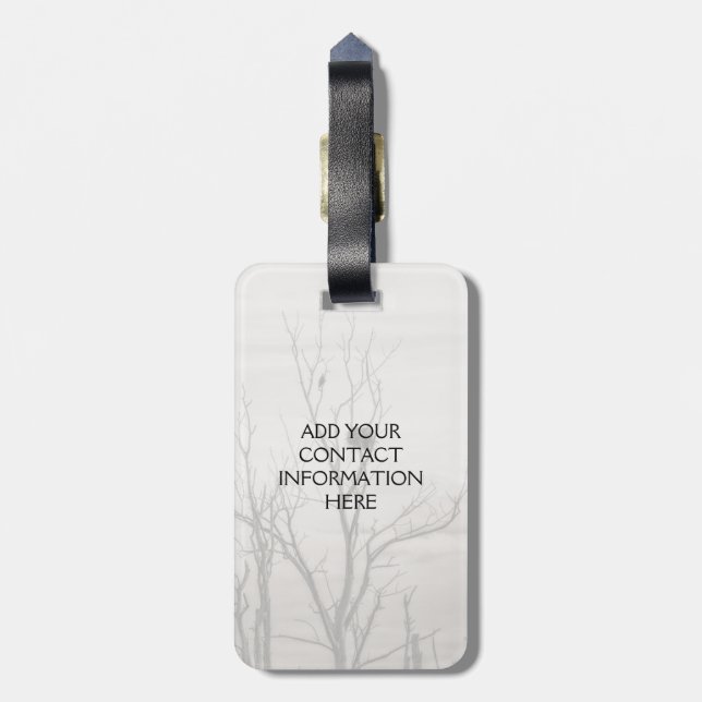 Gewartet Gepäckanhänger (Rückseite vertikal)