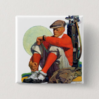 Gewartet Golfer Behalten Button