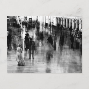 Gewartet in Grand Central Station Postkarte