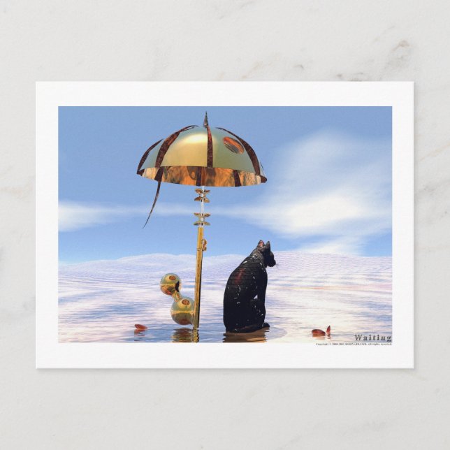 Gewartet Postkarte (Vorderseite)