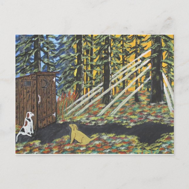 Gewartet Postkarte (Vorderseite)