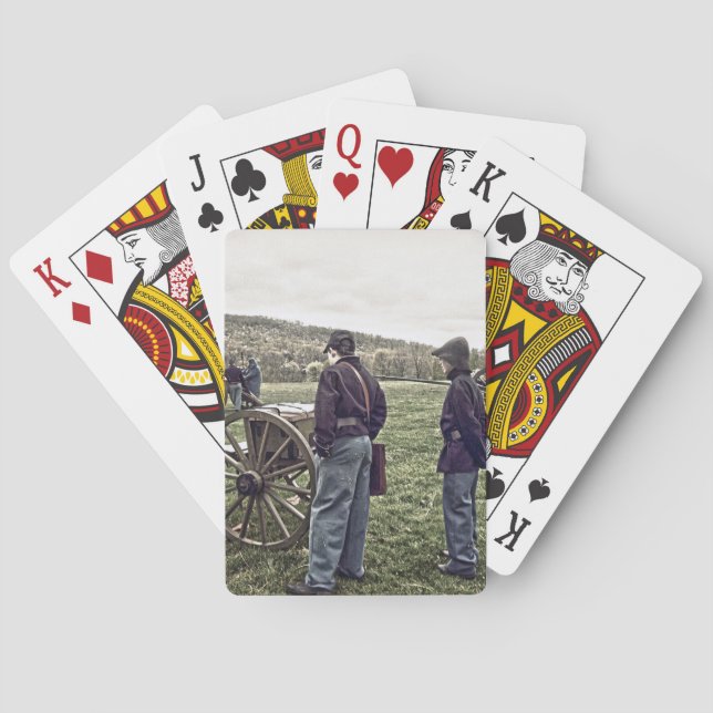 Gewartet Spielkarten (Rückseite)