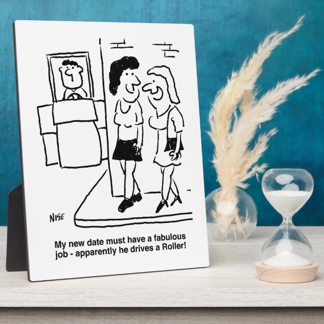 Gewartet, um Datum zu treffen, der "ein Roller" Fu Fotoplatte (Seite)