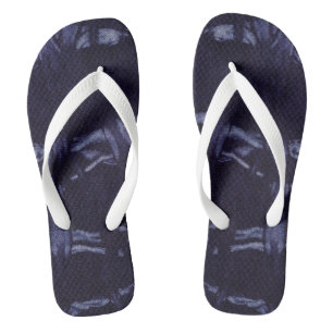 Gewaschenes Denim-Design #8 @ Emporio Moffa Flip Flops