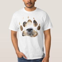 Gewaschenes heraus Bärenpranket-stück T-Shirt