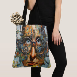 Gewässer sind ölverschmiert und fertig tasche