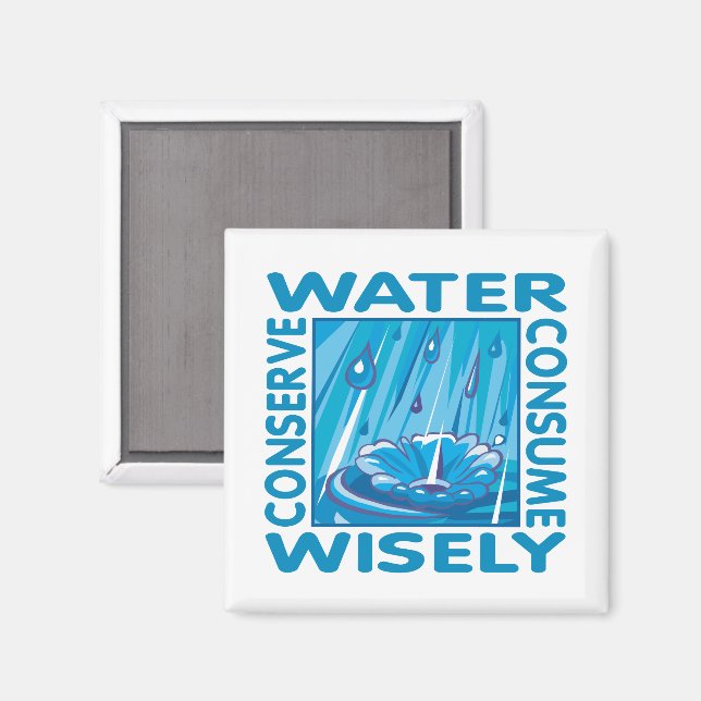Gewässerschutz Magnet (Vorderseite/Rückseite)