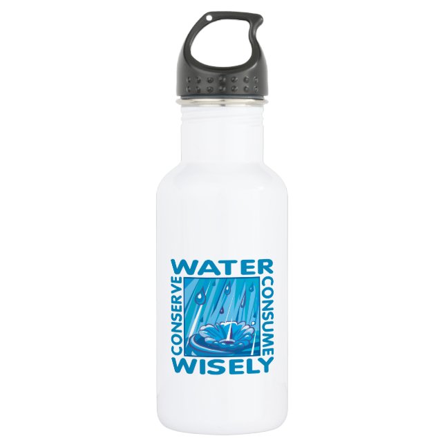 Gewässerschutz Trinkflasche (Vorderseite)