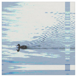 Gewebe aus Enten und Rippeln Stoff