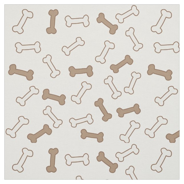 Gewebe aus Hundeknochen Stoff (Muster)
