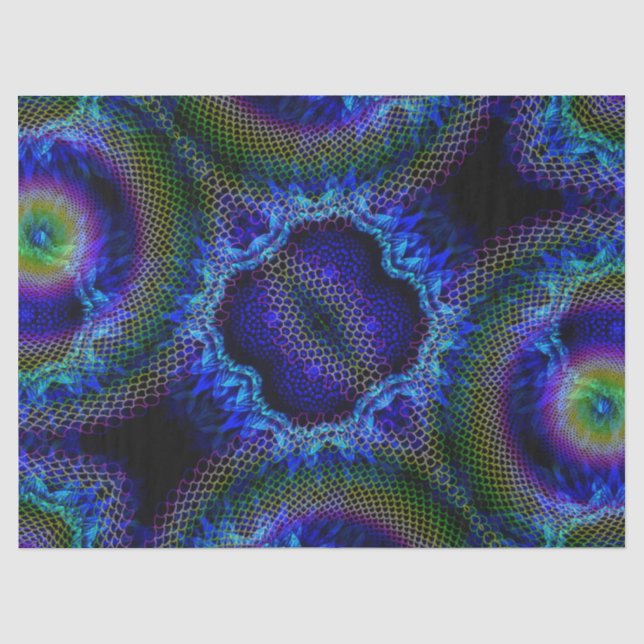 Gewebe aus Regenbogenpapier Seidenpapier (Vorderseite)