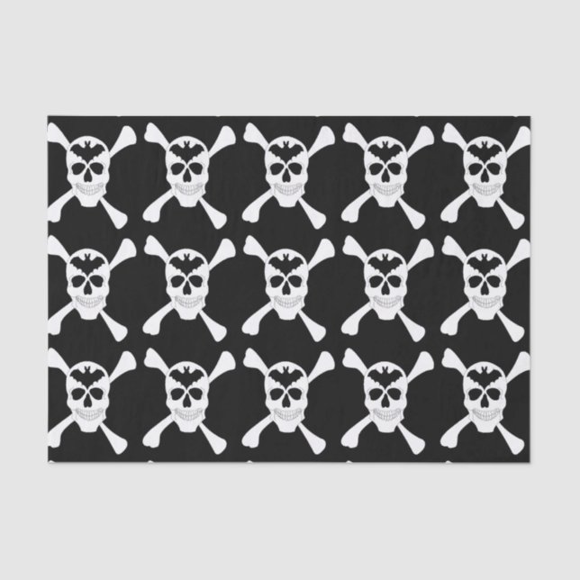 Gewebe aus Schädelknochen Seidenpapier (Vorderseite)