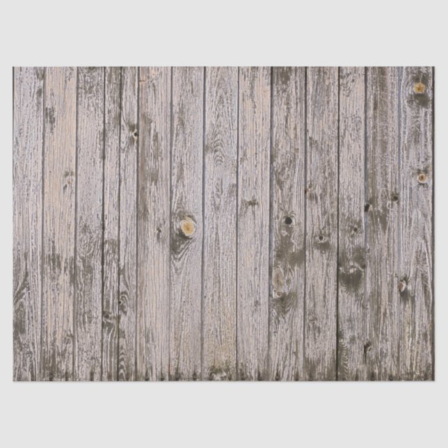 Gewebe aus verwittertem Holz Seidenpapier (Vorderseite)