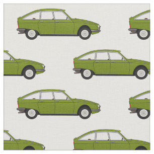 Gewebe Citroen GS Stoff