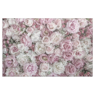 Gewebe - Collage für Viktorianische Rose Stoff