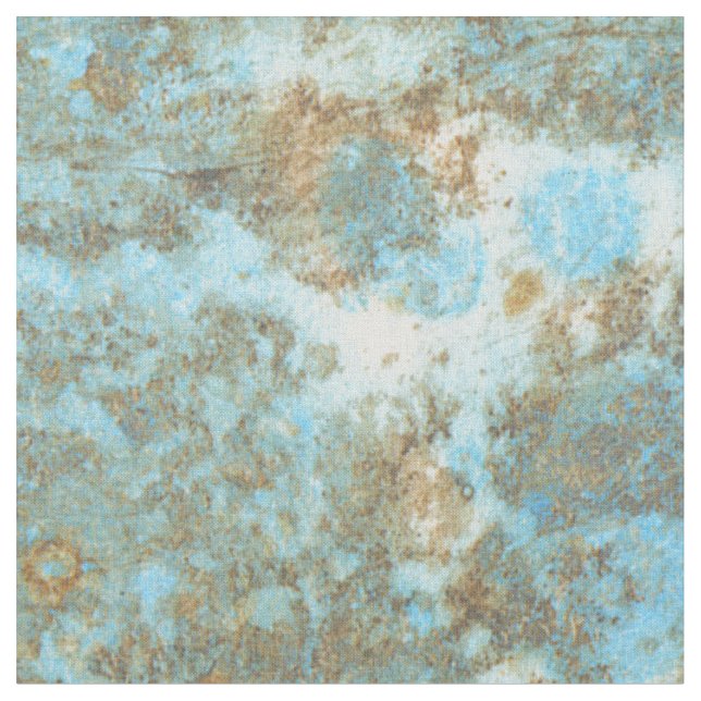 Gewebe der Blau-/Goldmarmor gekämmtes Stoff (Nahaufnahme)