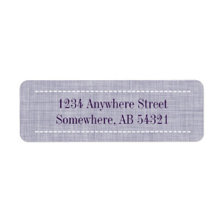 Gewebe-Gewebe Textur in Indidigo Lila