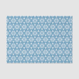 Gewebe: Hexagon und Balken Seidenpapier