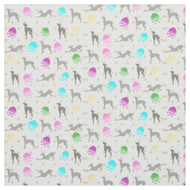 Gewebe italienischer Windhund-Ostern Joann, Stoff (Muster)