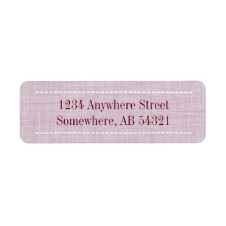 Gewebe Linen Textur in Maroon Red